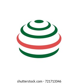 Abstract Globe Logo
