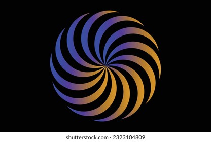 Abstract globe retro element on a dark background, globe retro icon for your design, can be use for logo, corporate presentation wallpaper, globe icon vector art illustration