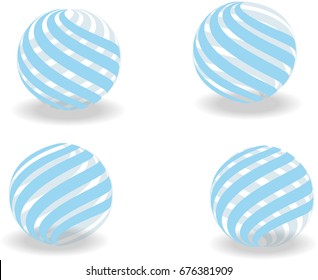 abstract globe symbol