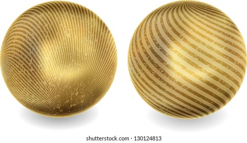 abstract globes