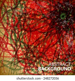 Abstract gloomy scary background