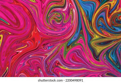 Abstract glossy background texture design with liquid effect