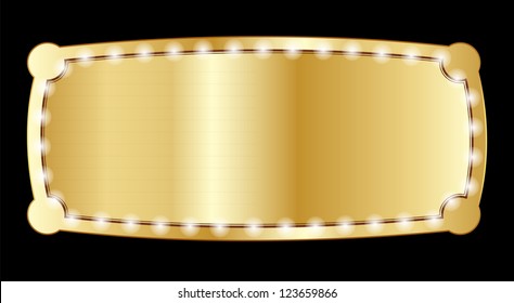 Abstract glossy banner vector illustration