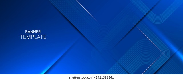 Abstrakter, glänzender Hintergrund mit beweglichem Pfeilen-Konzept, Banner