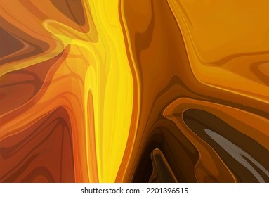 Abstract glossy bright liquid background design with pattern effect