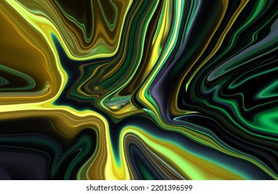 Abstract glossy bright liquid background design with pattern effect