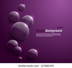 Abstract glossy circles panel / banners background design for websites or business. Clean and modern style with glass