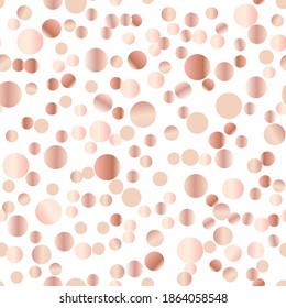 Abstract Glossy Confetti  Seamless Pattern Background. Vector Illustration EPS10