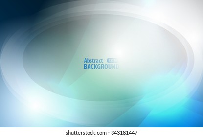 Abstract Glossy Ellipse Background