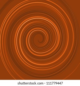 Abstract glossy vector light chocolate swirl background