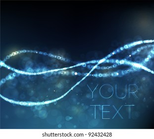 Abstract glow background