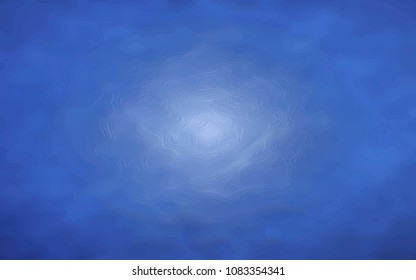 Abstract glow blue background. Blue water texture glass. Aqua grunge texture. Vintage azure pattern for design. Vector illustration.
