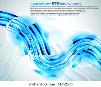 Abstract Glow of Lights with Brilliant colours for stylish flyers