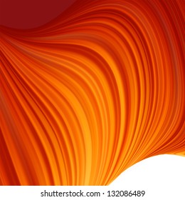 Abstract glow Twist background with fire flow. EPS 8 vector file included