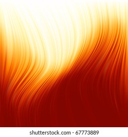 abstract glow Twist background with golden flow. EPS 8 vector file included