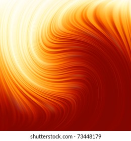 Abstract glow Twist background with golden flow. EPS 8 vector file included