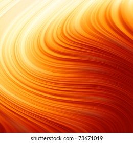 Abstract glow Twist background with golden flow. EPS 8 vector file included