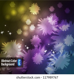 abstract glowing background