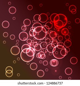 abstract glowing background