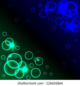 abstract glowing background