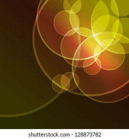 abstract glowing background