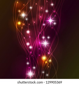 abstract glowing background
