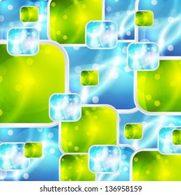 abstract glowing background