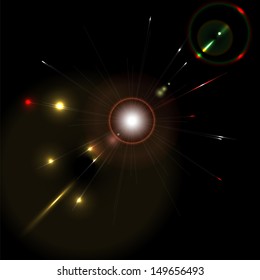 abstract glowing background
