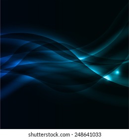 abstract glowing background