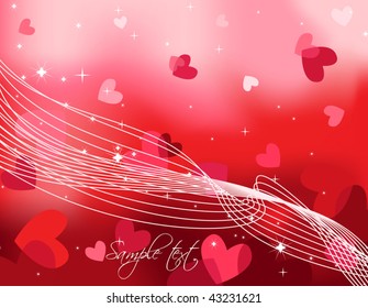 Abstract glowing background