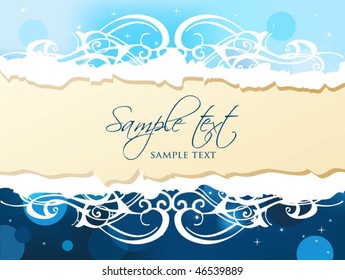 Abstract glowing background