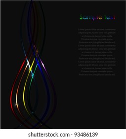 Abstract glowing background