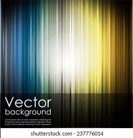 Abstract glowing background with color lines