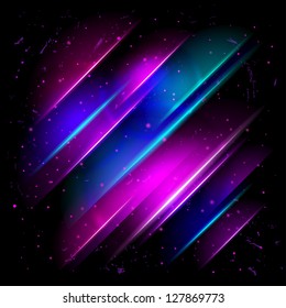 abstract glowing background. Abstract cosmic background