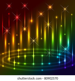 Abstract glowing background. eps10. Vector.