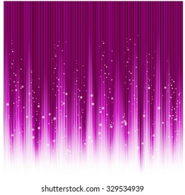 Abstract glowing background with flash