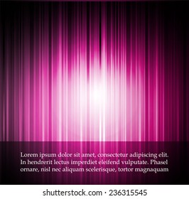 Abstract glowing background with stripes