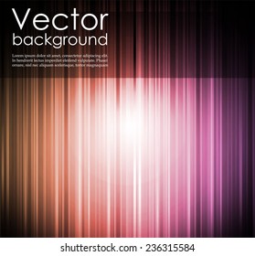 Abstract glowing background with stripes