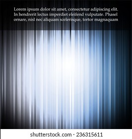 Abstract glowing background with stripes