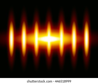 Abstract glowing background in sun shining colors