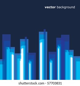 Abstract Glowing Background Vector