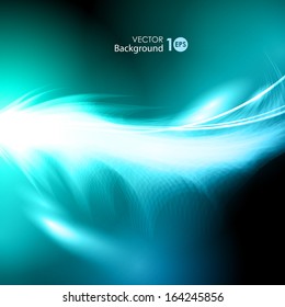 Abstract glowing background. Vector eps 10.
