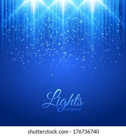 Abstract glowing background. Vector illustration for your design