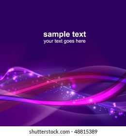 abstract glowing background - vector illustration