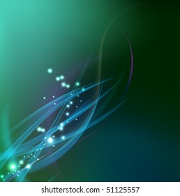 abstract glowing background - vector illustration