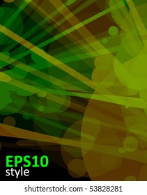 abstract glowing background - vector illustration