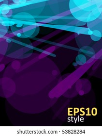 abstract glowing background - vector illustration