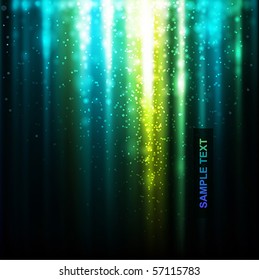 abstract glowing background. Vector illustration