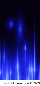 Abstract glowing blue rays futuristic background