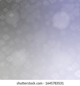 Abstract glowing blurred background, heart bokeh abstract background vector flower design.